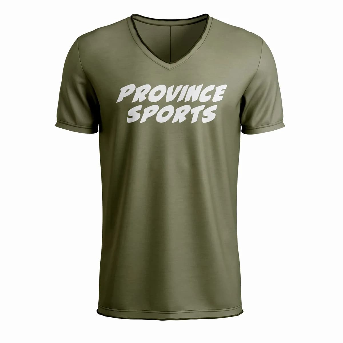 Olive Green Province Sports Branded Sublimated T-Shirt
