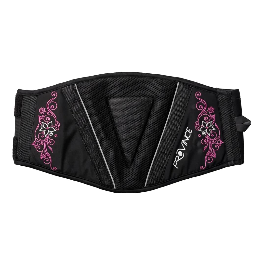 Pink Floral Mesh Kidney Belt