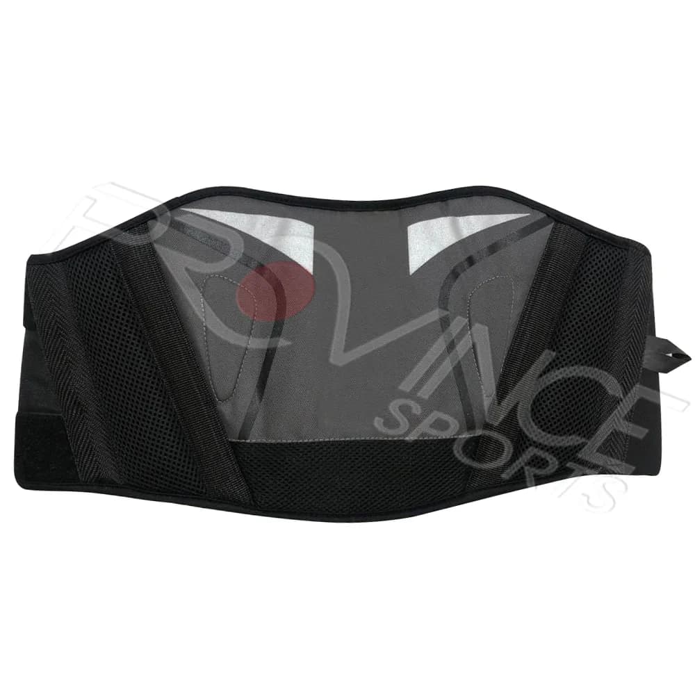 Grey Panel Reflective Kidney Belt