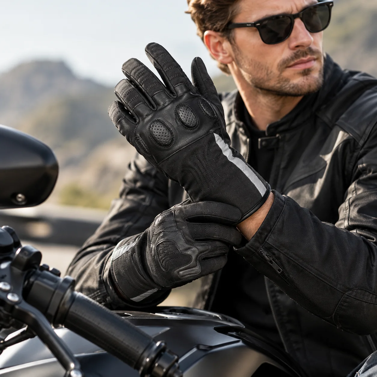 Wholesale summer mesh motorcycle glove