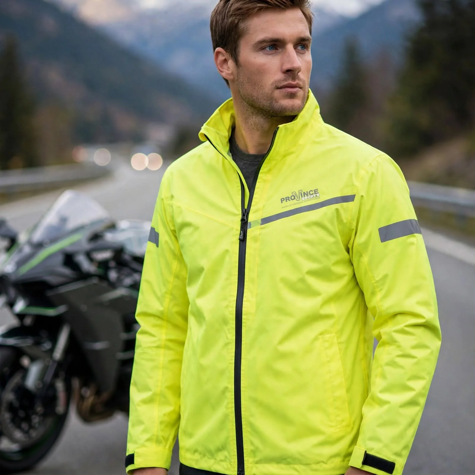 Motorcycle rain protector and waterproof gear