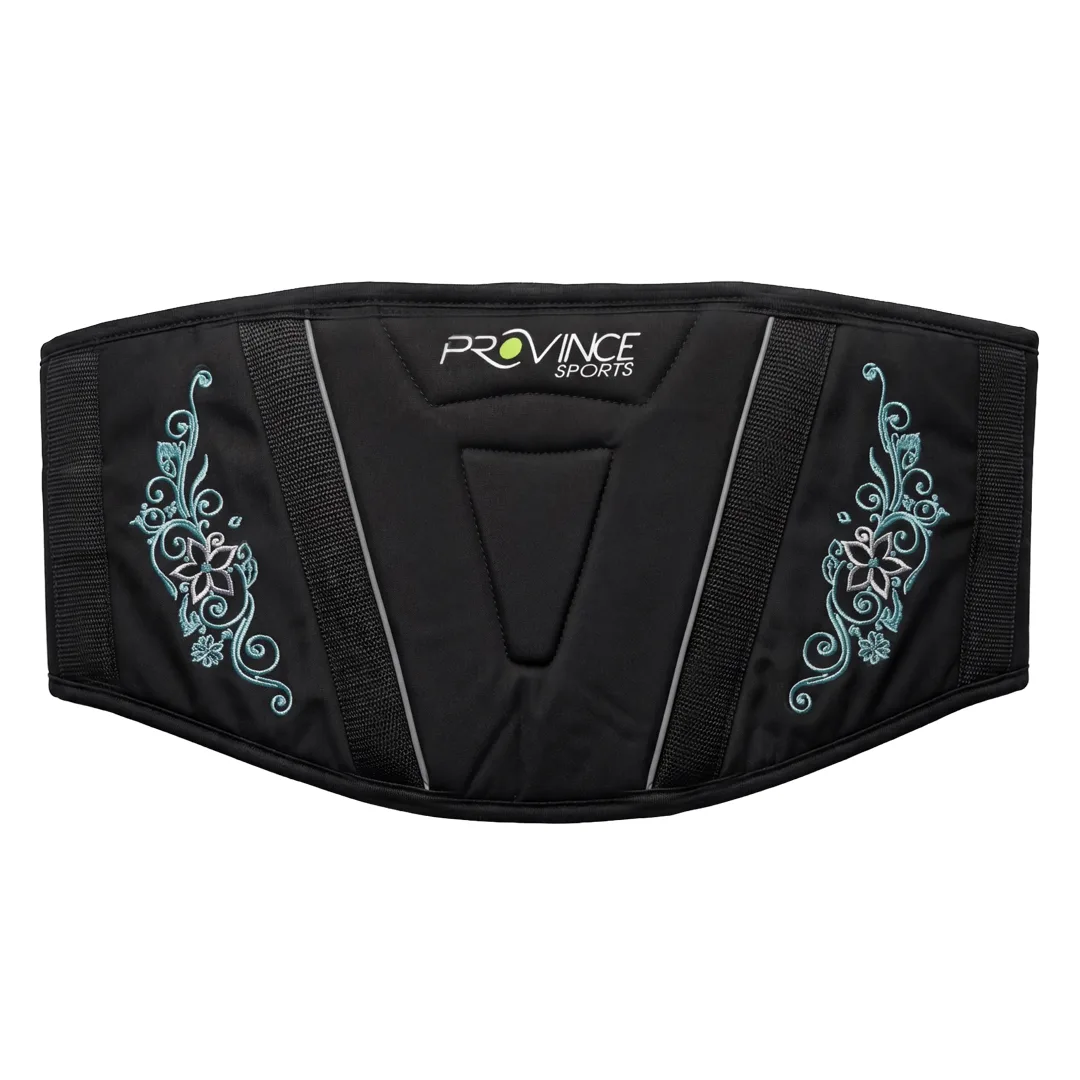 Embroidered Floral Kidney Belt for Ladies PS-6613