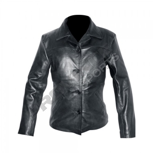 Ladies Leather Jacket-PS-024