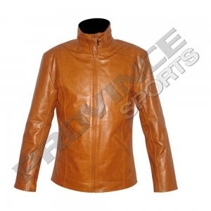 Ladies Leather Jacket-PS-028
